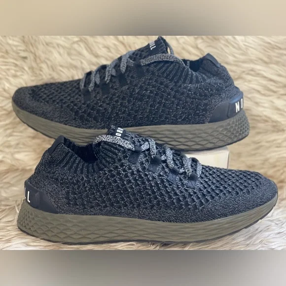 NOBULL Charcoal Knit Training Sneakers s-l400.jpg main image 3